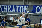 VB vs MHC  Wheaton Women's Volleyball vs Mount Holyoke College. - Photo by Keith Nordstrom : Wheaton, Volleyball, VB